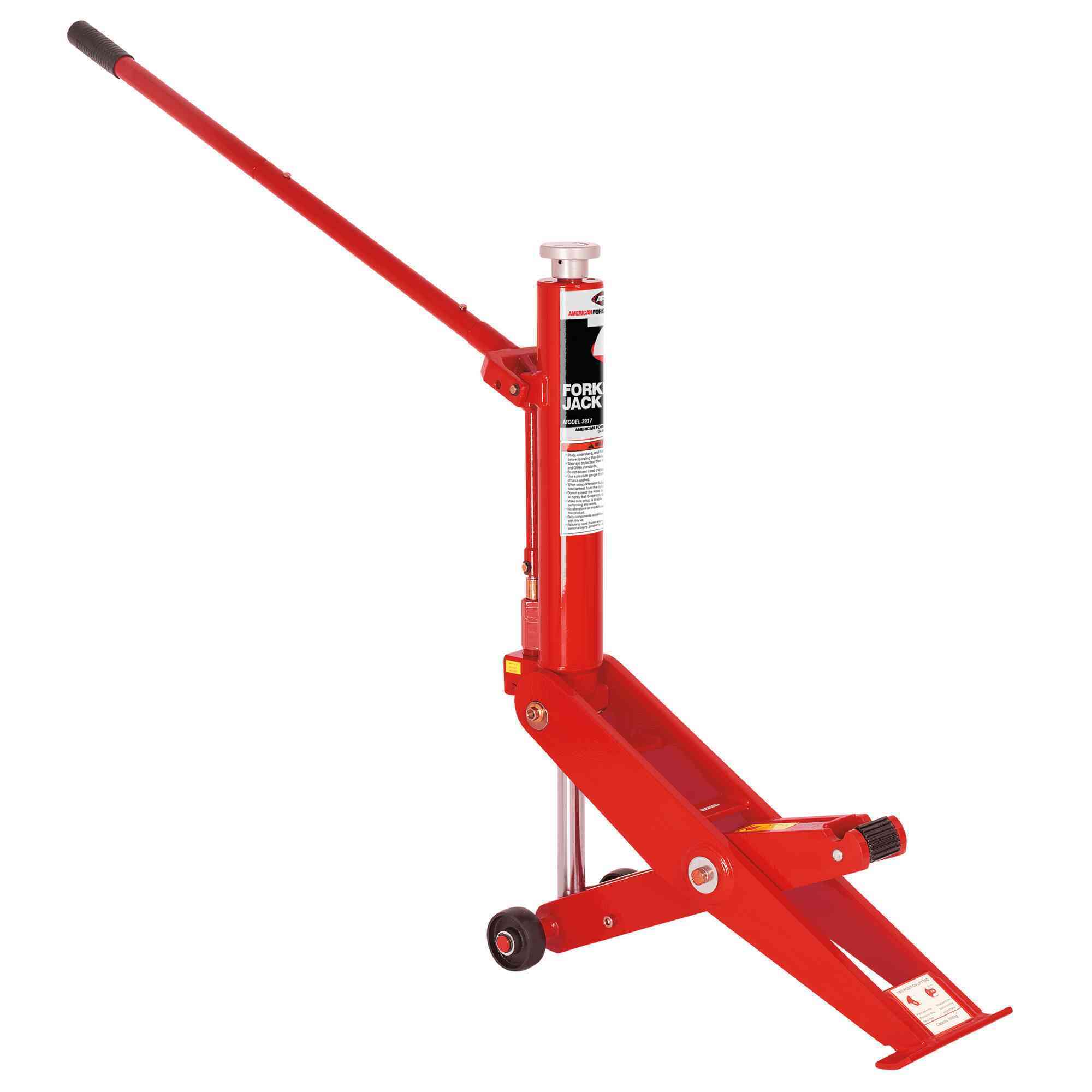 American Forge & Foundry Forklift Jack — 7 Ton Capacity, Model# 3917